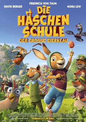 Filmplakat: Die Häschenschule 2 - Der große Eierklau